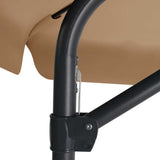 Garden Parasol with Steel Pole 300 cm Taupe 47315