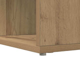 Corner Desk with Shelf Artisan Oak 101.5 x 149.5 x 149.5 cm 3337248