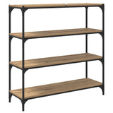 Book Cabinet 3-Tier 100 x 33 x 100 cm Engineered wood 881118