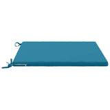 4-Piece Seat Cushions SOEST 4 pcs 100% Polyester Light Blue 944802