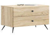 Bedside Cabinet Sonoma Oak 62 x 34.5 x 47.5 cm Engineered Wood 895467