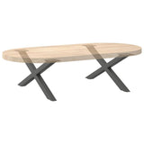 Coffee Table Legs X-Shaped 2 pcs Anthracite 70x cm Steel 4012886