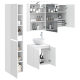 Bathroom Cabinet Set 5 pcs White 50 x 14.5 x 70 cm 3407287
