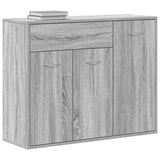 Sideboard Grey Sonoma 88x30x70 cm Engineered Wood 815367