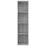 Book Cabinet/TV Cabinet Grey Sonoma 36x30x143 cm Engineered Wood 815247