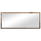Mirror Wall-mounted Old Wood 90 x 8.5 x 37 cm Engineered Wood 875419