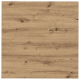 Coffee Table Artisan oak 80 x 80 x 40 cm Engineered Wood 883498