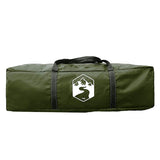 Camping Tent Tunnel 4-Person Green Waterproof 4009410