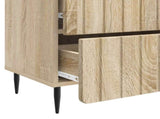 Bedside Cabinet Sonoma Oak 62 x 34.5 x 49.5 cm Engineered Wood 894317