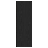 Wall TV Cabinet 2 pcs Black Oak 30.5 x 28.5 x 90 cm 862571