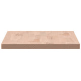 Table Top 80x40x2.5 cm Rectangular Solid Wood Beech 3188882