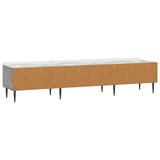 TV Cabinet Concrete Grey 147 x 34.5 x 32 cm Engineered Wood 894478
