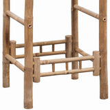 Bar Stools 2 pcs Bamboo 242494