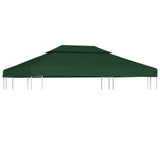 Gazebo Cover Canopy Replacement 310 g / m Green 3 x 4 m 40882