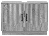 Bathroom Sink Cabinet HOORN Grey Sonoma 59.5 x 31.5x 56 cm 897231