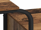 Desk with Storage Oak Wood 145 x 50 x 75 cm 8008012