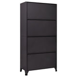 Locker Cabinet Anthracite Steel Large Locker Cabinet 339815