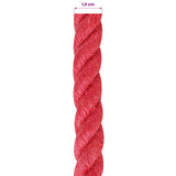 Jute Rope Red 100% Tossa jute 42011725
