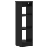 Side Cabinet Black 40 x 40 x 100 cm Engineered Wood 899844
