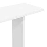 Wall Shelving Unit White 102 x 20 x 130 cm Engineered Wood 8012052