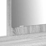 Dressing Table Grey 100 x 40 x 70 cm Engineered Wood 865213