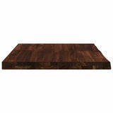Live Edge Table Top 90 x 50 x 3.5 cm Rectangular Dark Brown 938500