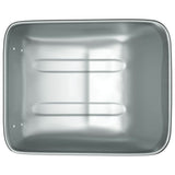 Wheelbarrow Tray Replacement Silver 80 x 60 x 25 cm 42007978