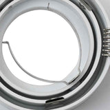 Spotlights with Spotlights 12 pcs White 9 x 9 x cm Aluminium 4108150