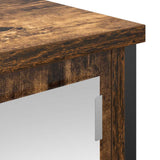 Bathroom Wall Cabinet with Mirror Smoked Oak 50x21x60 cm 861904