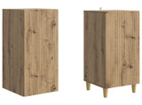 Cabinet Set 2 pcs 33 x 34.5 x 90 cm Engineered Wood 3416555