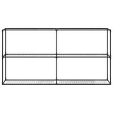3-Tier Plant Stand Black 200 x 32 x 104 cm Steel 42021342