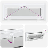 Basement Window RISOR 110x40 cm Tilt 2 Glazing Anthracite 4108424