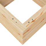 Garden Planter 40x40x23 cm Solid Wood Pine 847178