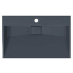 Wash Basin 60x38x11 cm Mineral Cast/Marble Cast Anthracite 155985