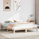 Bed Frame without Mattress 180x200 cm Super King Solid Wood Pine 859223
