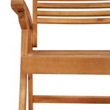 Garden Dining Set Natural Wood Solid Acacia wood Medium Durable 3156857