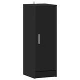 Shoe Cabinet Black 32x35x92 cm Engineered Wood 808973