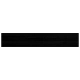 Window Sills 2 pcs Brown Black 140x25x2 cm Solid Wood Oak 4009187