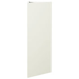 Garden Planter White Triangular 30x26x75 cm Steel 851145