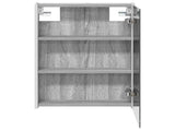 Bathroom Mirror Cabinet Grey Sonoma 43 x 11.5 x 60.5 cm 889228