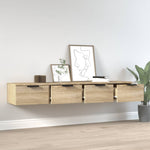 Wall Cabinets 2 pcs Sonoma Oak 68x30x20 cm Engineered Wood 3115894