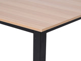 Computer Desk, Writing Table, 120 x 60 x 76cm Workstation for Home Office, Study with Metal Frame, T3398P341017