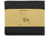 Table Cloth 5 pcs Rectangular Dark Grey 140 x 140 cm 42040443