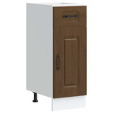 Kitchen Base Cabinet Kalmar Brown Oak Engineered Wood 853464
