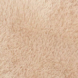 Shaggy Rug High Pile NAVARRA Beige 200x200 cm Polyester 4102917