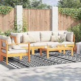 Outdoor Rug Geometric ARAKIL Black and White 400 x 300 cm 42003527