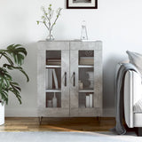 Sideboard Concrete Grey 69.5x34x90 cm Engineered Wood 827784