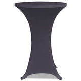Stretch Table Cover 4 pcs 70 cm Anthracite 279085