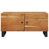 Coffee Table 80x50x40 cm Solid Wood Acacia&Engineered Wood 350637