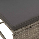Garden Sofa Set 6 pcs Grey and dark grey Poly Rattan 4104702